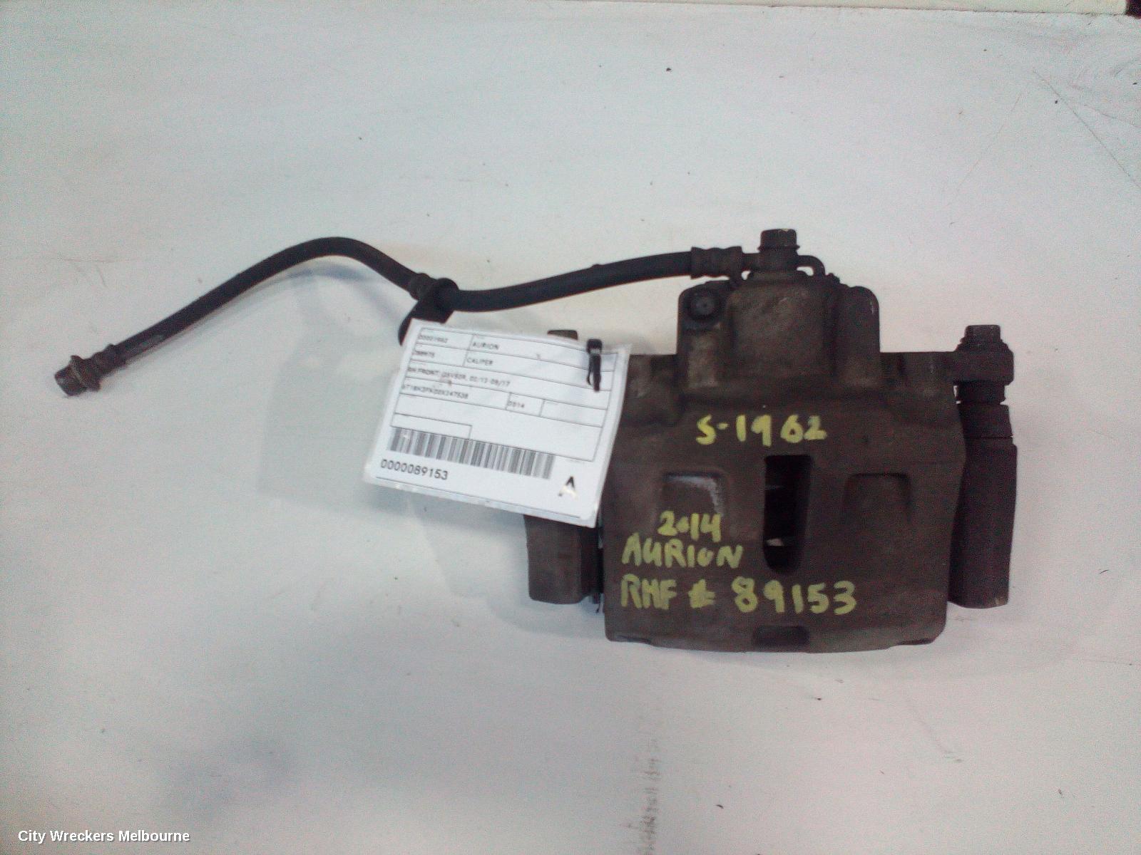 TOYOTA AURION CALIPER, RH FRONT, GSV50R, 02/2012 - 08/2017 - Image 2