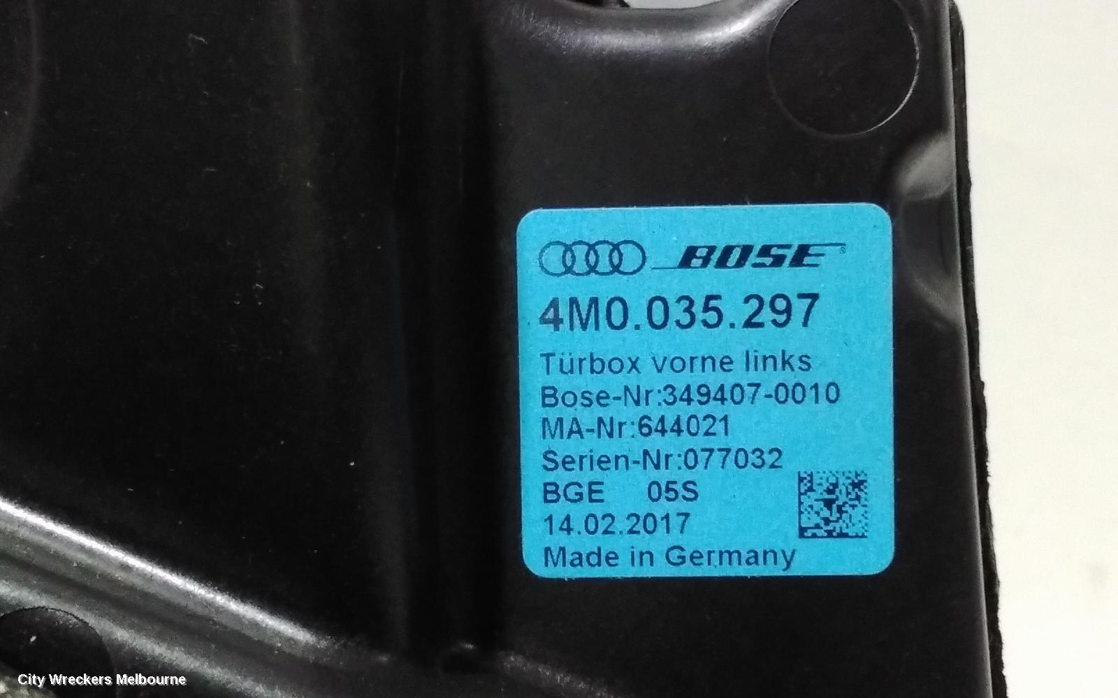 AUDI Q7 SPEAKER, 4M, 07/2015 ONWARDS - Image 3