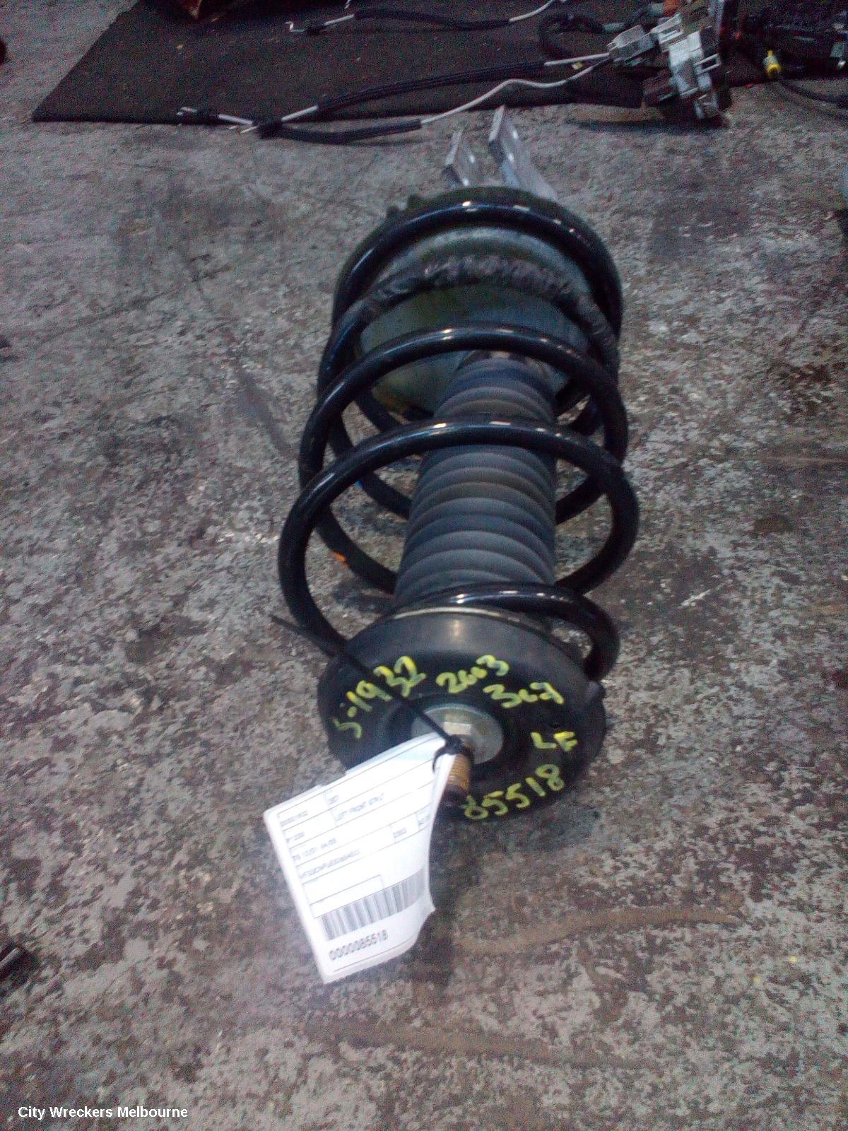 PEUGEOT 307 LEFT FRONT STRUT, T5 12/2001 - 04/2005 - Image 2