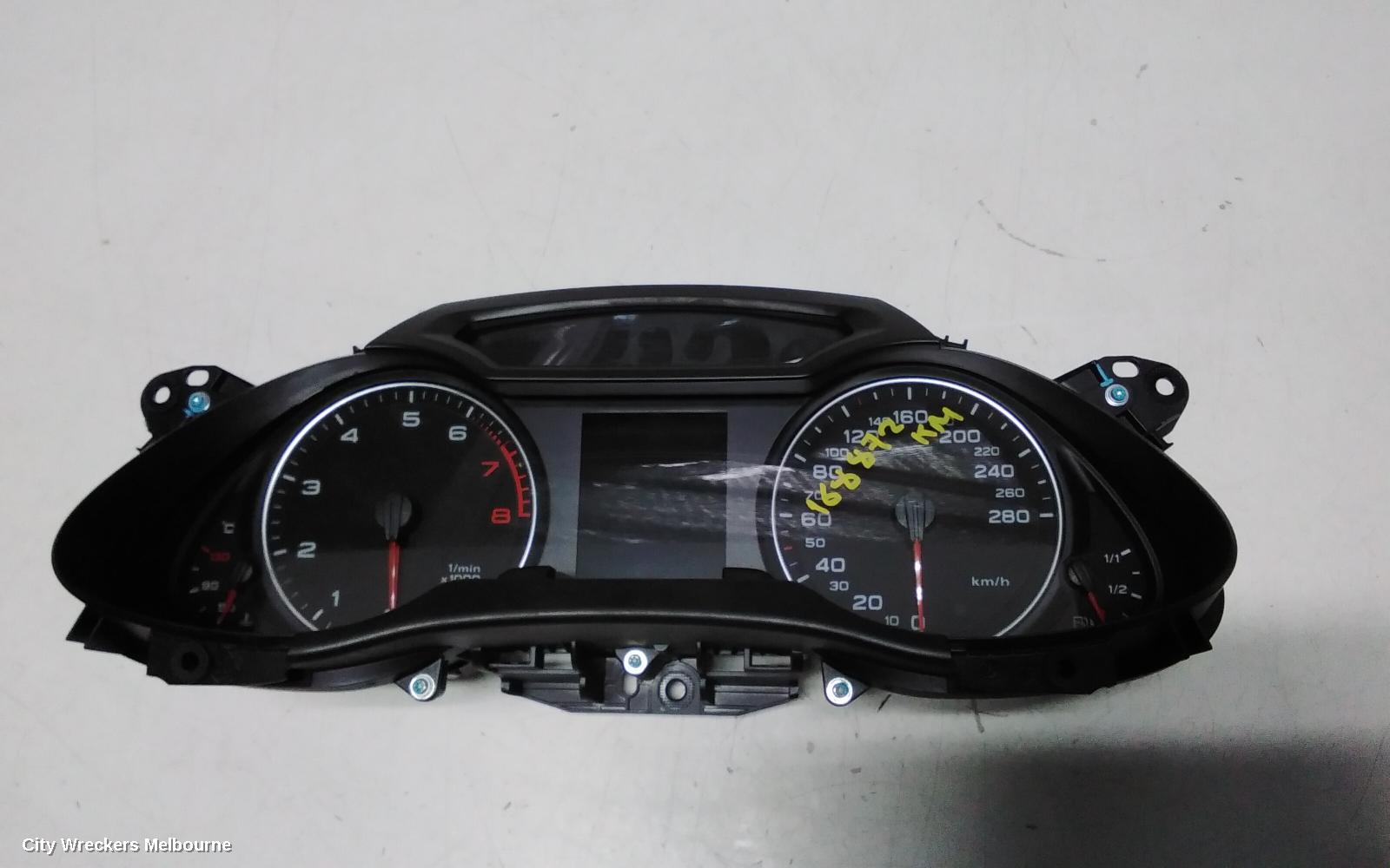 AUDI A4 INSTRUMENT CLUSTER, A4, PETROL, MANUAL T/M, B8 8K, 02/2008 - 06/2012 - Image 1
