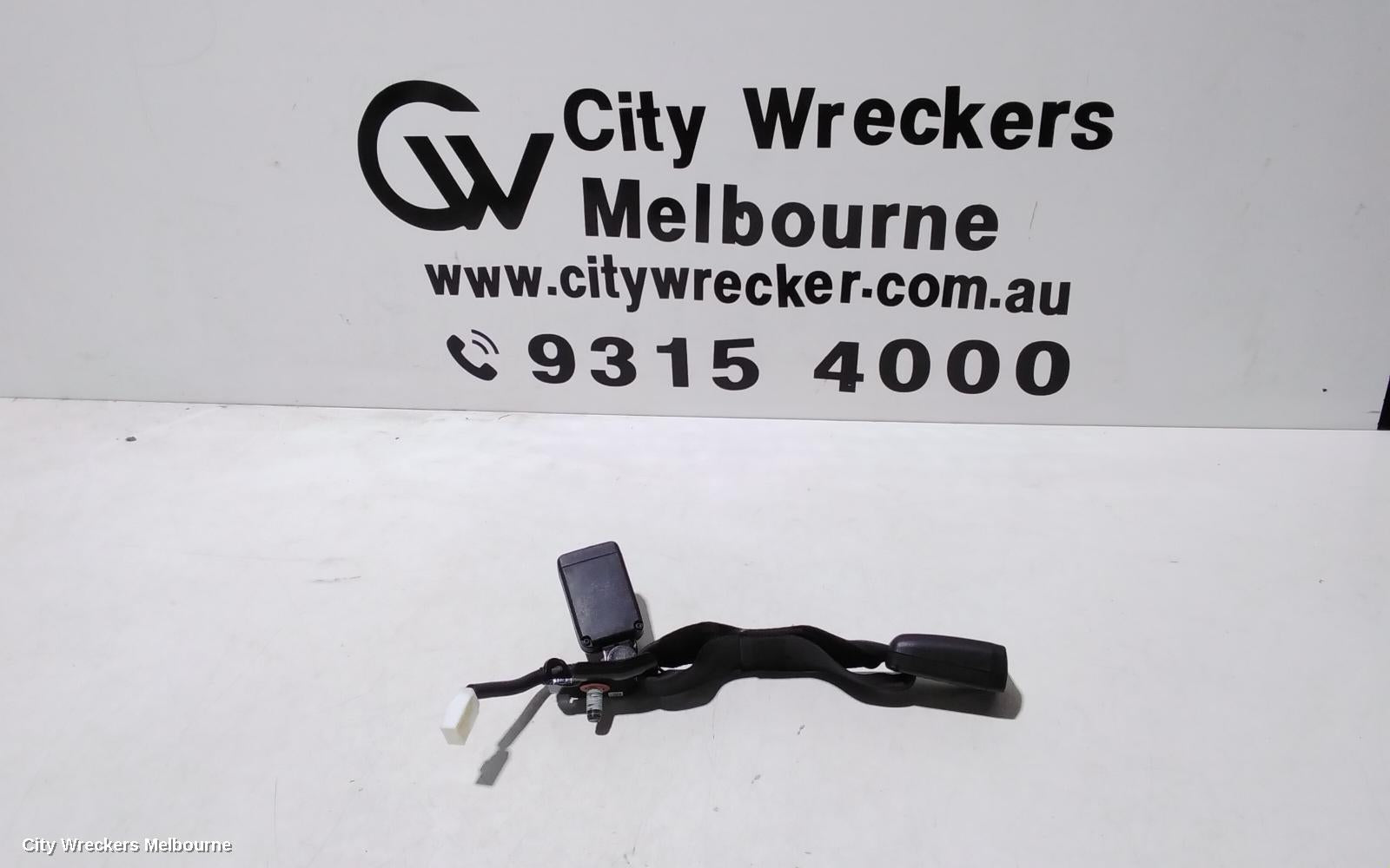 KIA STINGER SEATBELT/STALK, LH REAR, SEAT BELT STALK ONLY, CK, 06/2017 - 04/2023 - Image 1