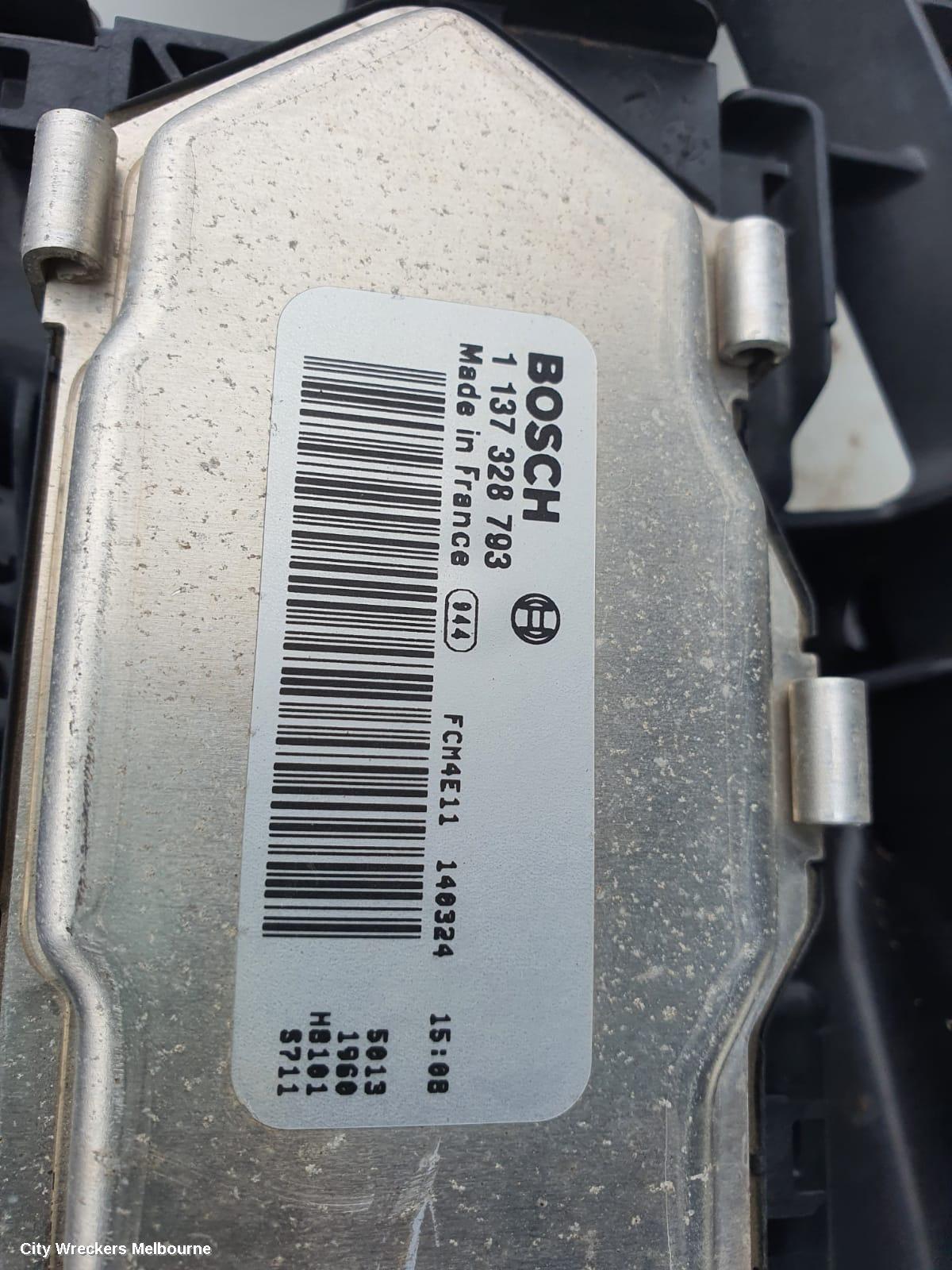 JEEP CHEROKEE FAN, SINGLE FAN ASSY, 2.4, PETROL, KL, 02/2014 - 12/2019 - Image 1