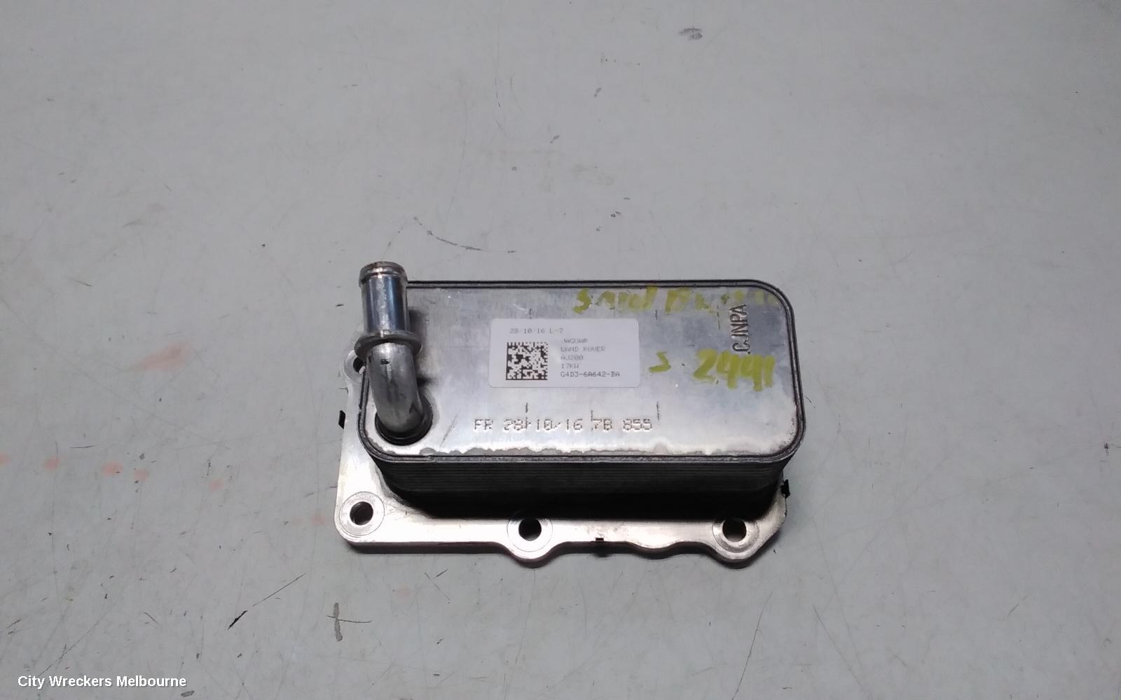 LAND ROVER DISCOVERY SPORT COOLER, ENGINE OIL COOLER, 2.0, DIESEL, L550, 07/2016 ONWARDS - Image 1