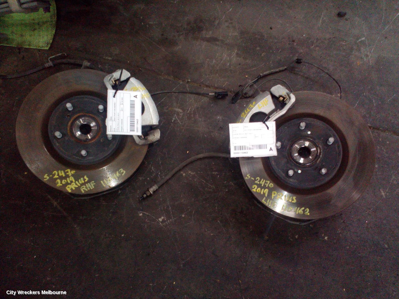 TOYOTA PRIUS RIGHT FRONT HUB ASSEMBLY, ZVW40R, PRIUS V, 05/2012 - 03/2021 - Image 3