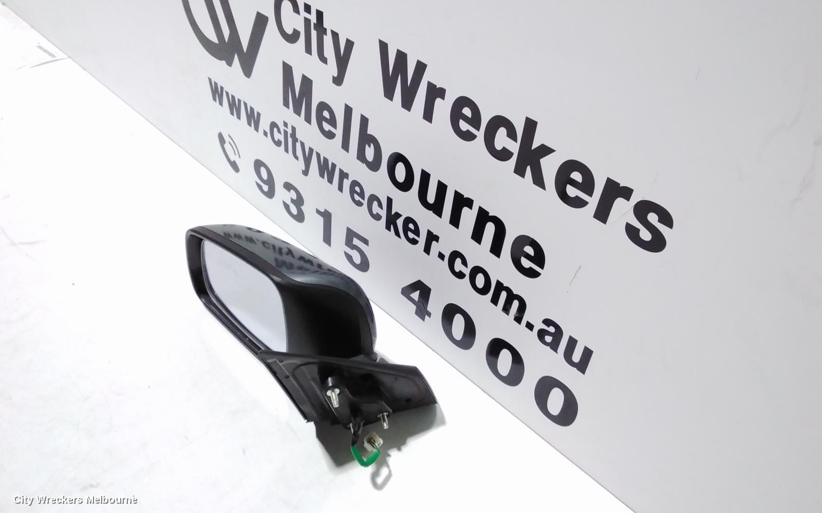 MITSUBISHI LANCER LEFT DOOR MIRROR, CJ, NON INDICATOR, MANUAL FOLDING TYPE, 07/2007 - 06/2014 - Image 2