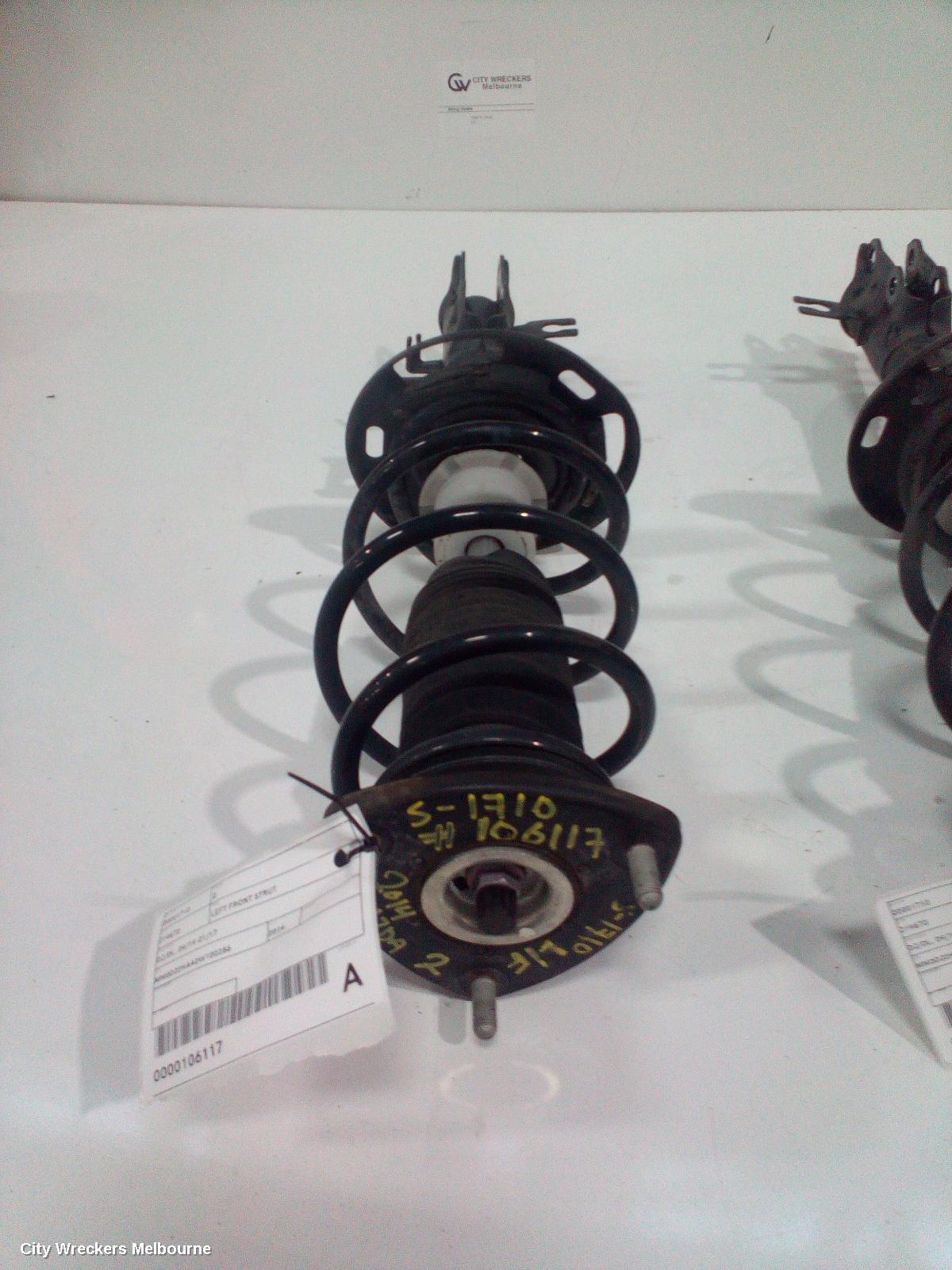 MAZDA 2 LEFT FRONT STRUT, DJ/DL, 09/2014 - 01/2017 - Image 2