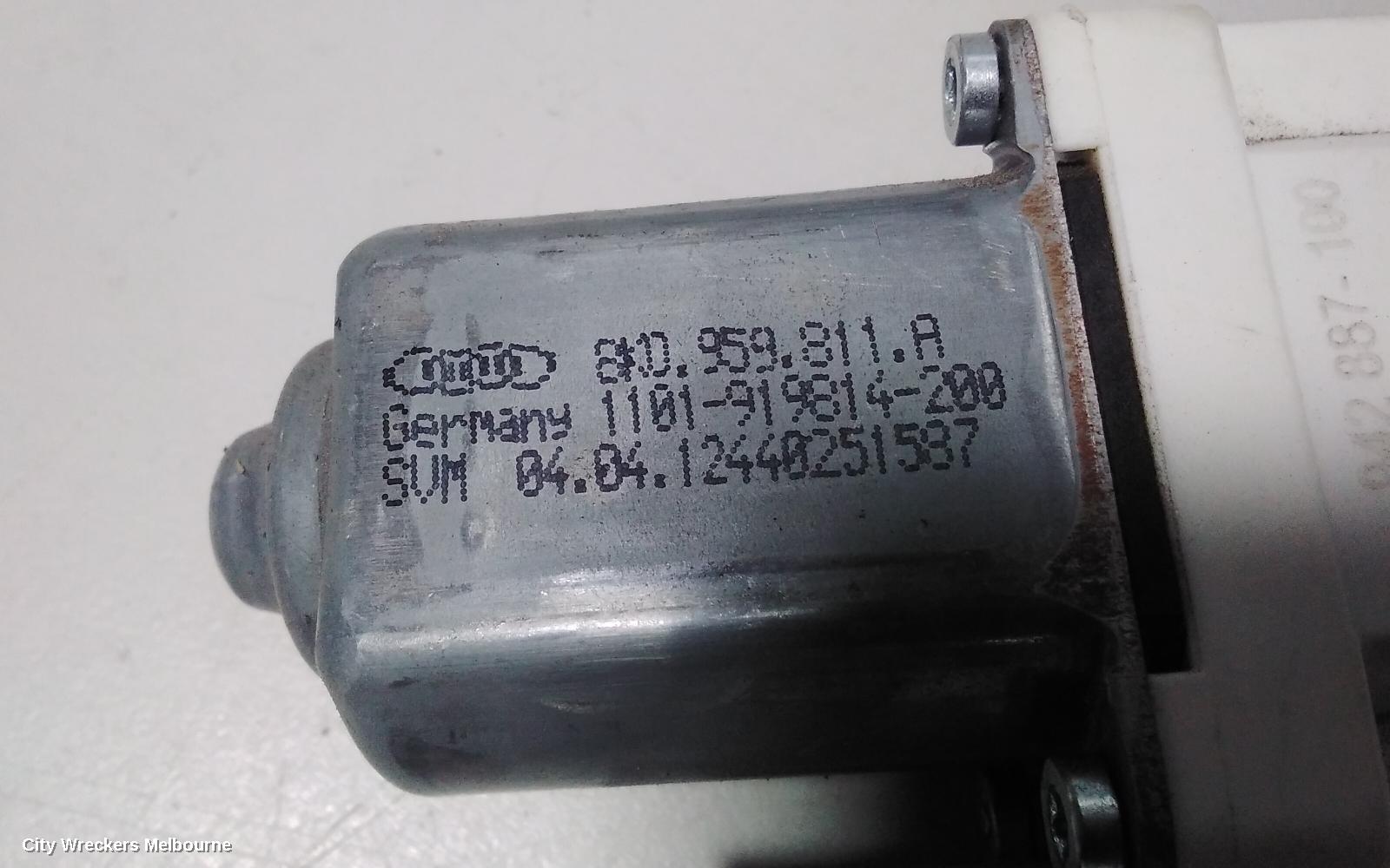 AUDI A1 RIGHT REAR WND REG/MOTOR, A1/S1, 8X, 5DR HATCH, 12/2010 - 10/2018 - Image 3