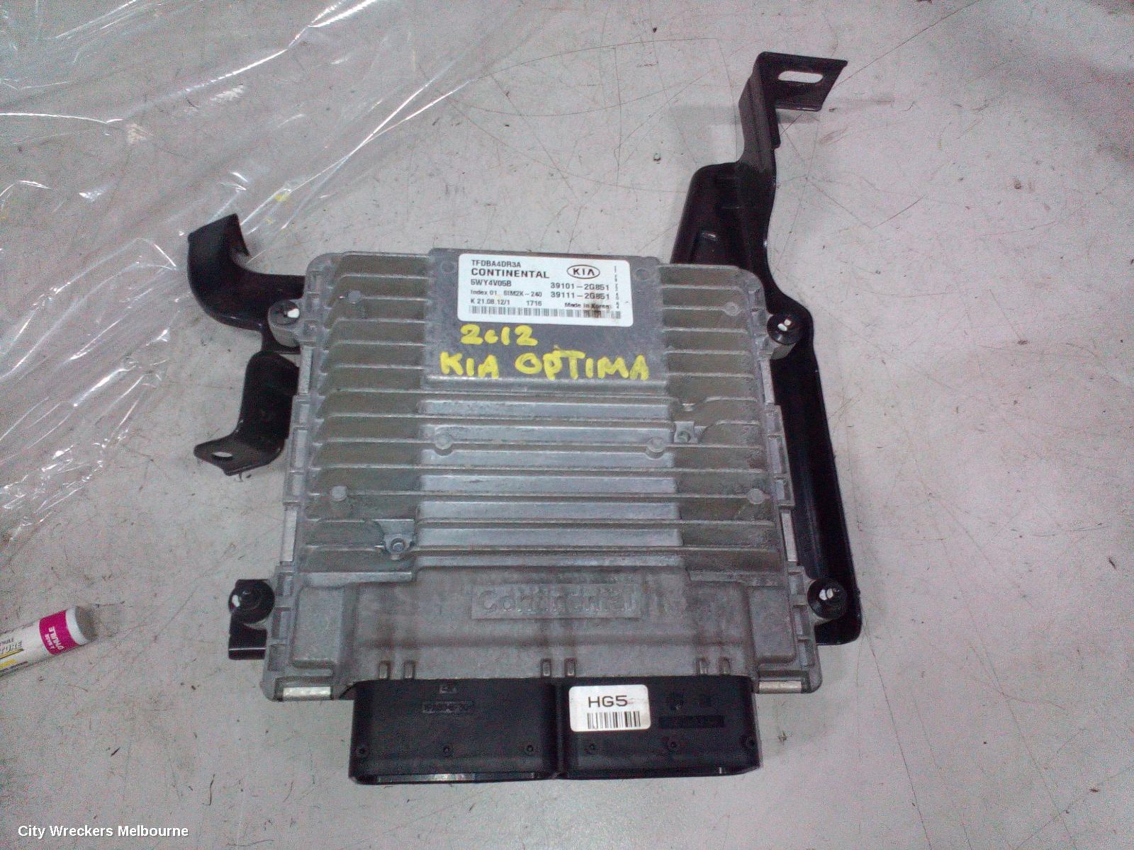 KIA OPTIMA ECU, ENGINE ECU, 2.4, G4KJ, PETROL, ECU ONLY, TF, 01/2011 - 10/2015 - Image 2