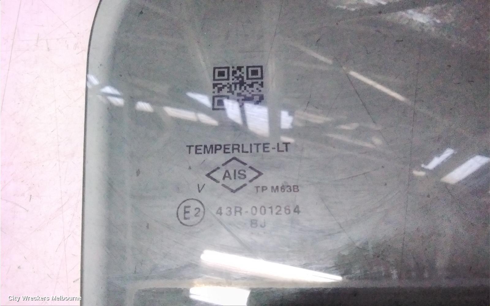 SUZUKI BALENO RIGHT REAR DOOR WINDOW, EW, 04/2016 - 12/2022 - Image 3
