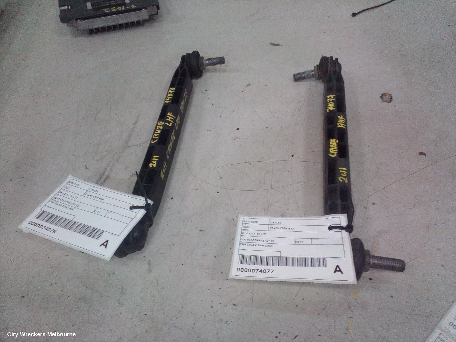 HOLDEN CRUZE STABILISER BAR, JH 03/2011 - 01/2017 - Image 3