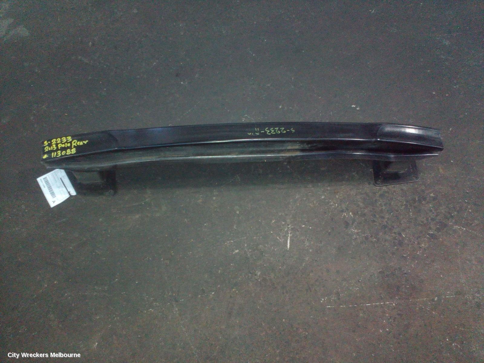 VOLKSWAGEN POLO R/BAR BRACKET/REINFO, MAIN REINFORCEMENT, 6R, 05/2010 - 09/2017 - Image 1