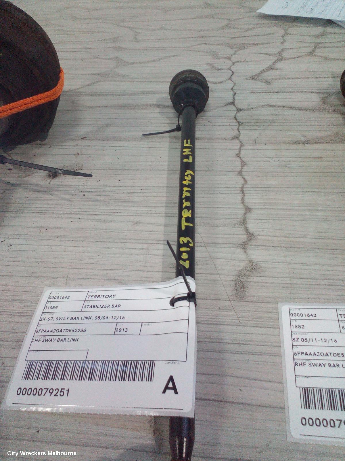 FORD TERRITORY STABILISER BAR, SX-SZ, SWAY BAR LINK, 05/2004 - 12/2016 - Image 1