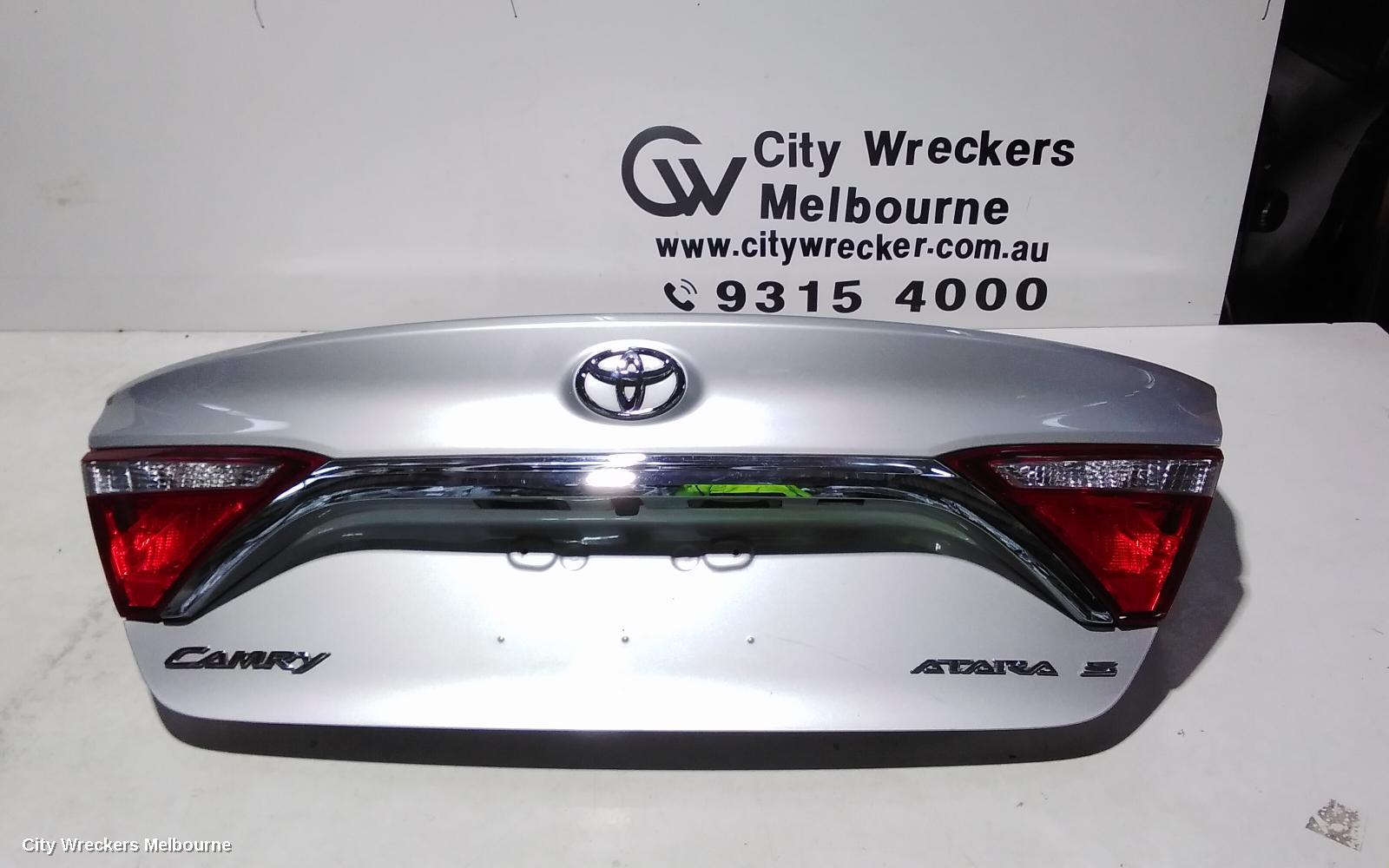 TOYOTA CAMRY BOOTLID/TAILGATE, BOOTLID, ASV50, ALTISE/ATARA S, NON LIP SPOILER TYPE, 04/2015 - 10/2017 - Image 1
