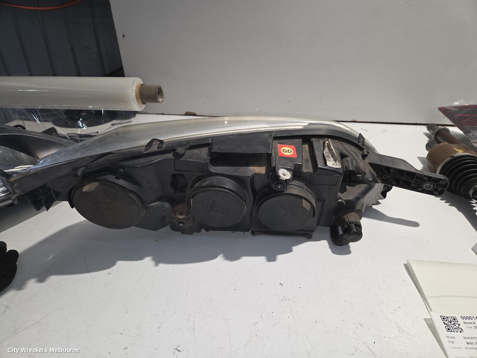 FIAT DUCATO LEFT HEADLAMP, W/ LED TYPE, 10/2014 ONWARDS - Image 2