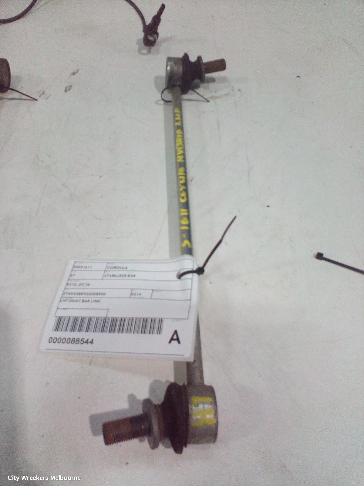 TOYOTA COROLLA STABILISER BAR, E210, HATCH, 07/2018 ONWARDS - Image 2
