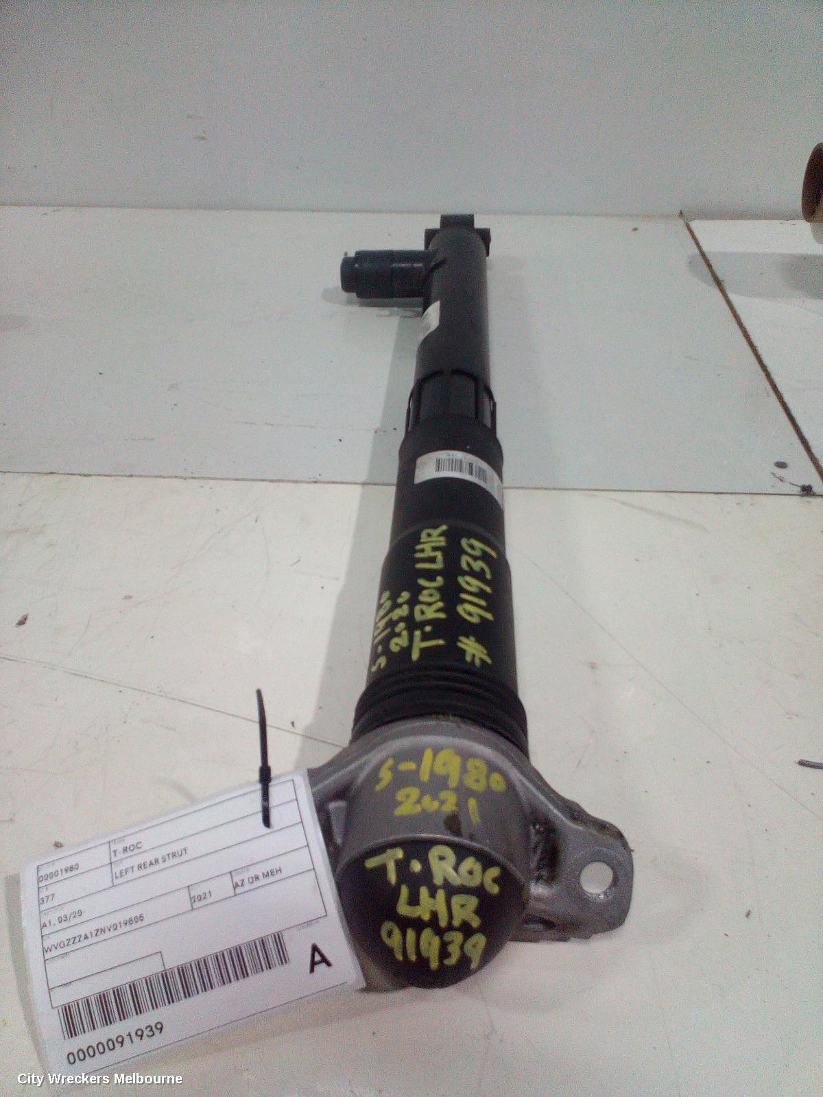 VOLKSWAGEN T-ROC LEFT REAR STRUT, A1, 03/2020 - 12/2025 - Image 1