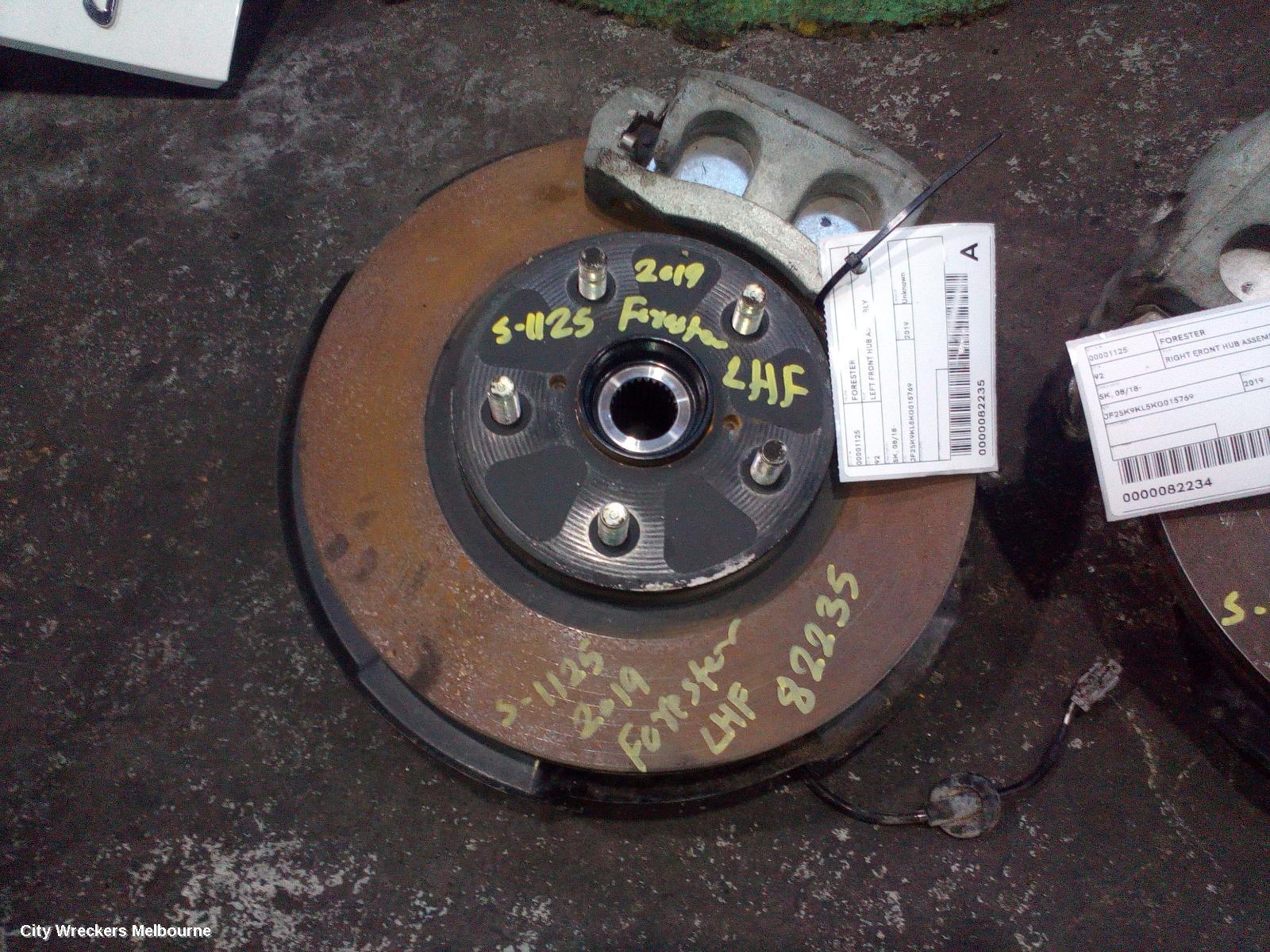 SUBARU FORESTER LEFT FRONT HUB ASSEMBLY, SK, 2.0/2.5, AUTO T/M, 08/2018 - 11/2024 - Image 1