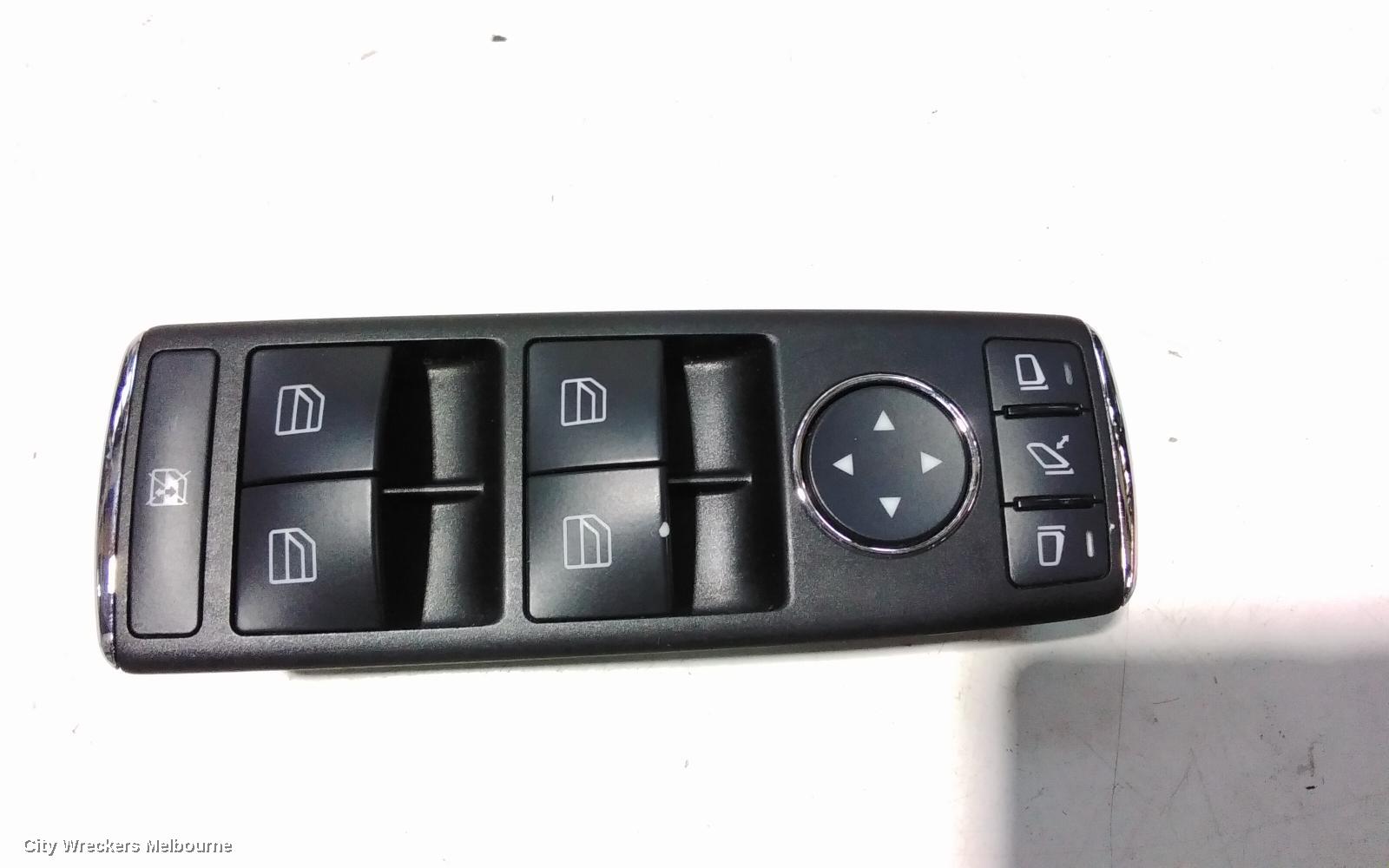 MERCEDES E CLASS PWR DR WIND SWITCH, RH FRONT (MASTER SWITCH), SEDAN, W212, 07/2009 - 05/2016 - Image 1