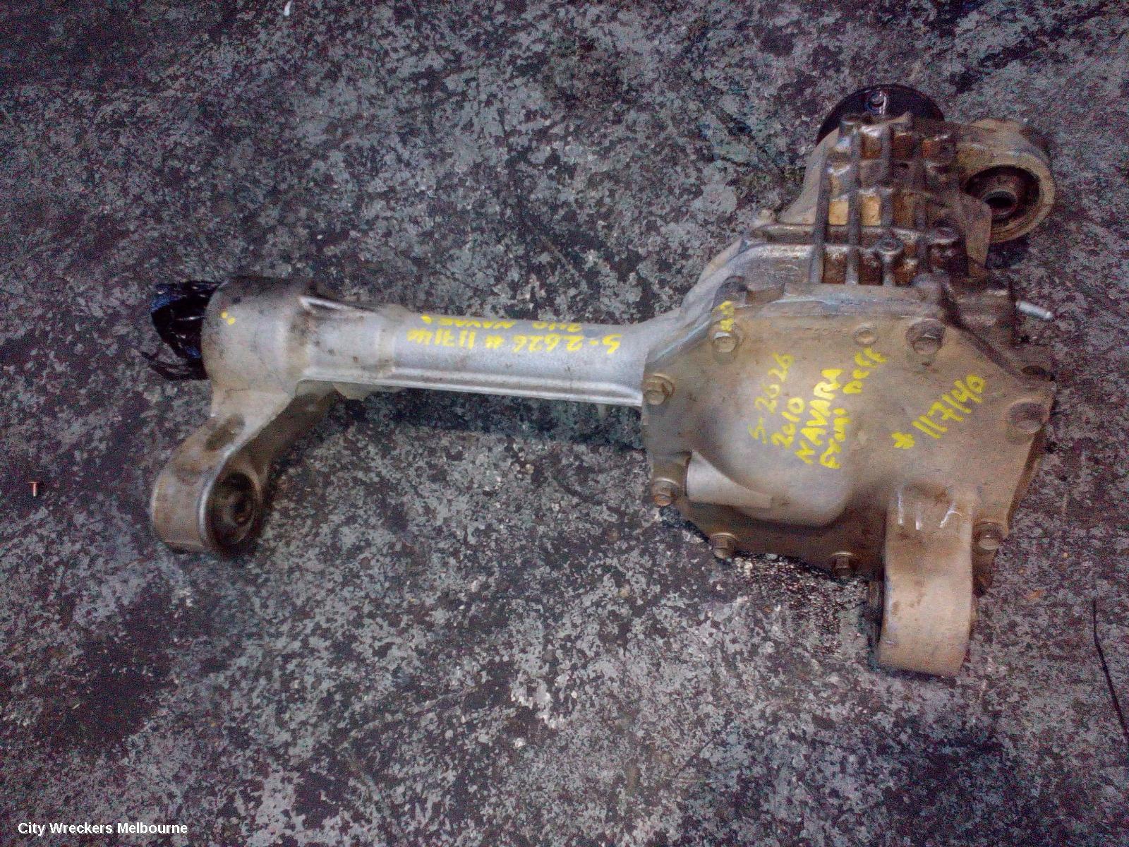 NISSAN NAVARA DIFFERENTIAL CENTRE, D40, FRONT, 2.5, YD25, DIESEL, AUTO/MANUAL T/M, 3.538 RATIO, VIN VSK/MNT, 09/2005 - 08/2015 - Image 3