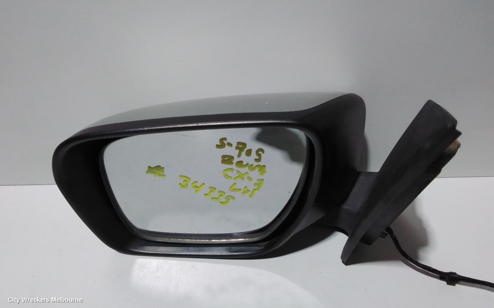MAZDA CX7 LEFT DOOR MIRROR, ER, NON HEATED, 5 WIRE TYPE, 11/2006 - 02/2012 - Image 2