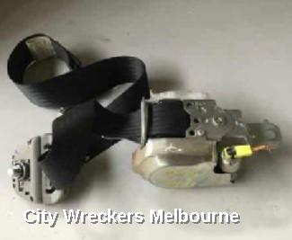 NISSAN NAVARA SEATBELT/STALK, D40 (VIN VSK), LH FRONT, SEAT BELT ONLY, 09/2005 - 09/2008 - Image 2
