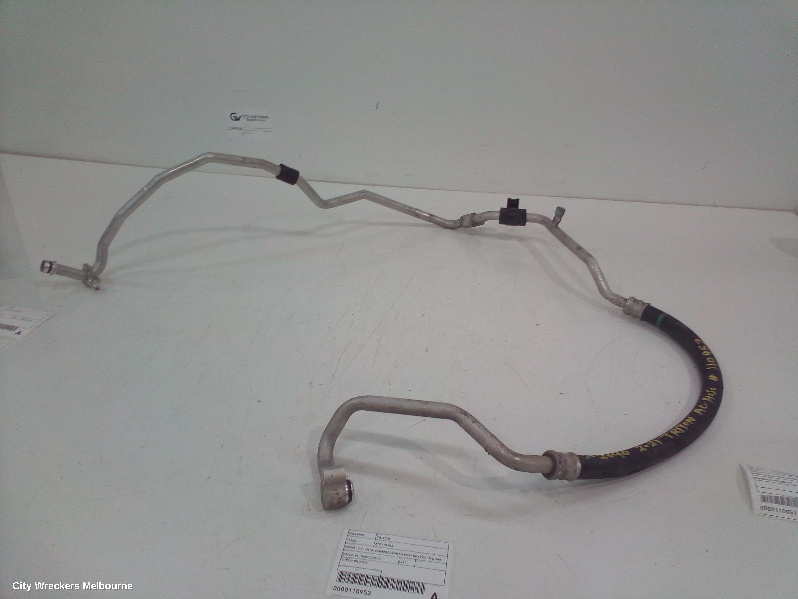 MITSUBISHI TRITON A/C HOSES, DIESEL, 2.4, 4N15, COMPRESSOR TO EVAPORATOR, MQ-MR, 03/2015 ONWARDS - Image 3