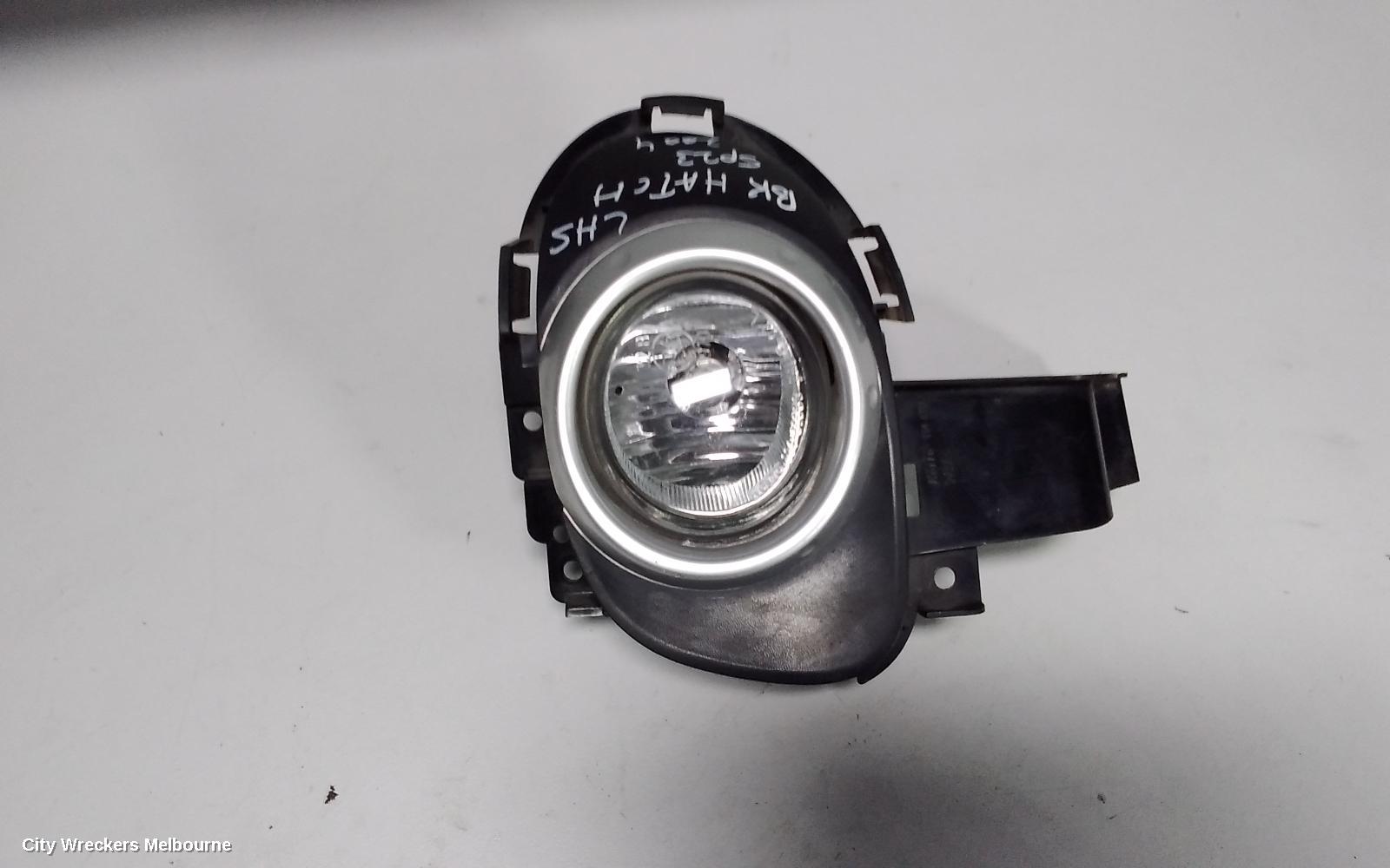 MAZDA 3 LEFT INDICATOR/FOG/SIDE, BUMPER FOGLAMP, BK, ROUND TYPE, LENS# 114-61009, 01/2004 - 04/2009 - Image 2