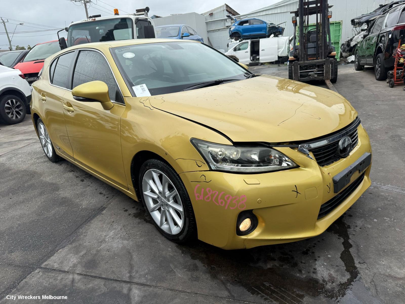 LEXUS CT200H BATTERY, 12 VOLT BATTERY (RIGHT REAR QUARTER/HATCH), ZWA10, 12/2010 ONWARDS - Image 1
