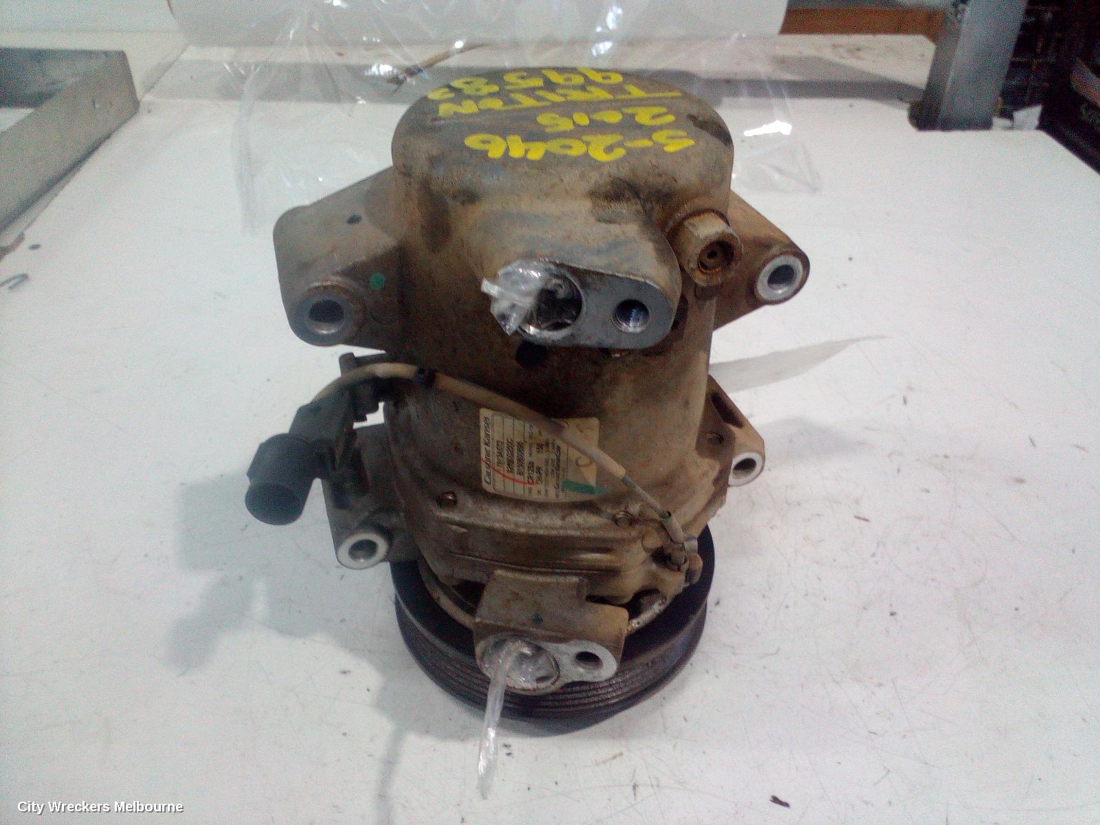MITSUBISHI TRITON A/C COMPRESSOR, MQ-MR, 2.4, 4N15, DIESEL, 04/2015 ONWARDS - Image 3