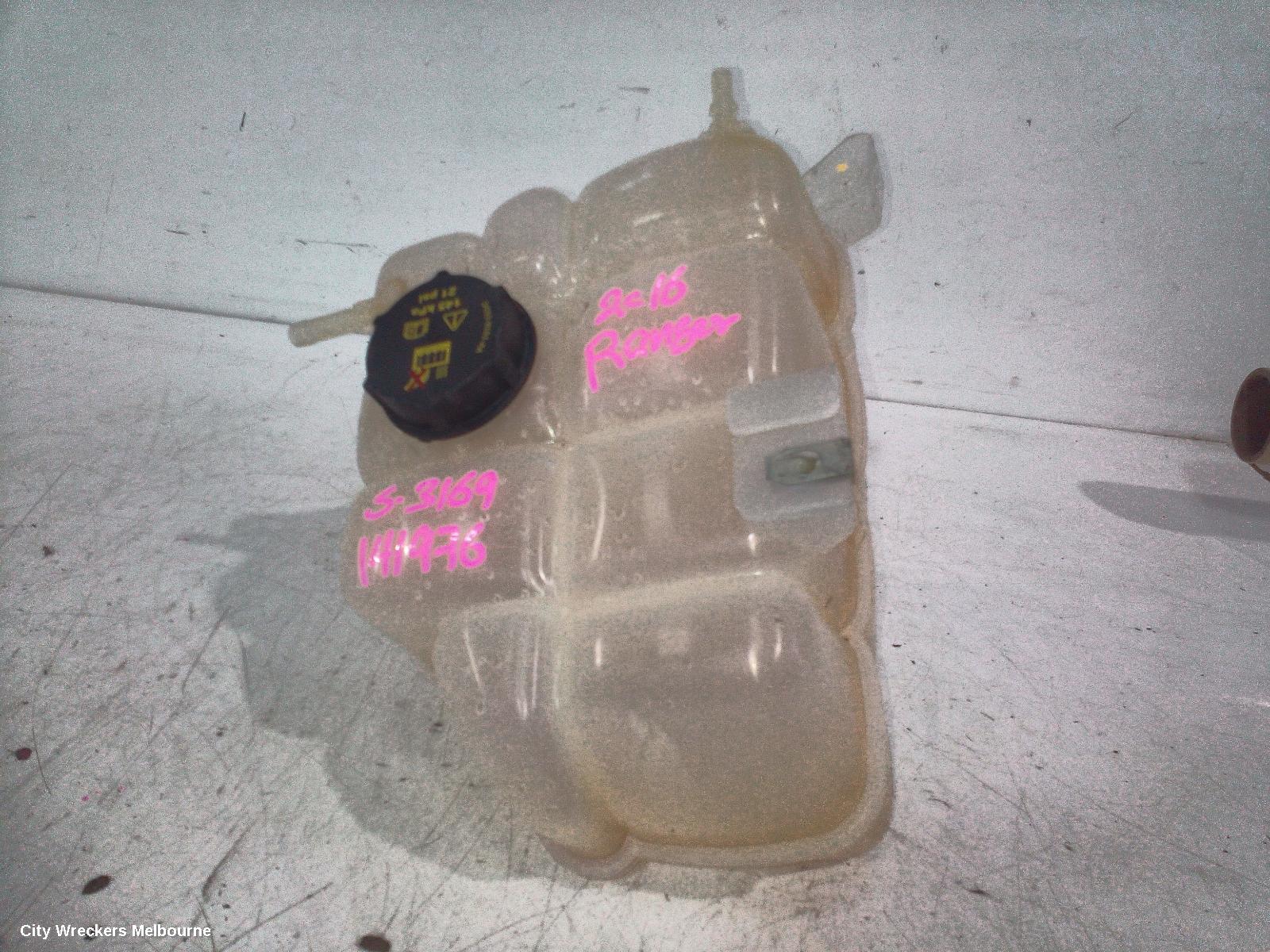 FORD RANGER OVERFLOW BOTTLE, PX SERIES 2-3, DIESEL, 2.2/3.2, 06/2015 - 04/2022 - Image 1