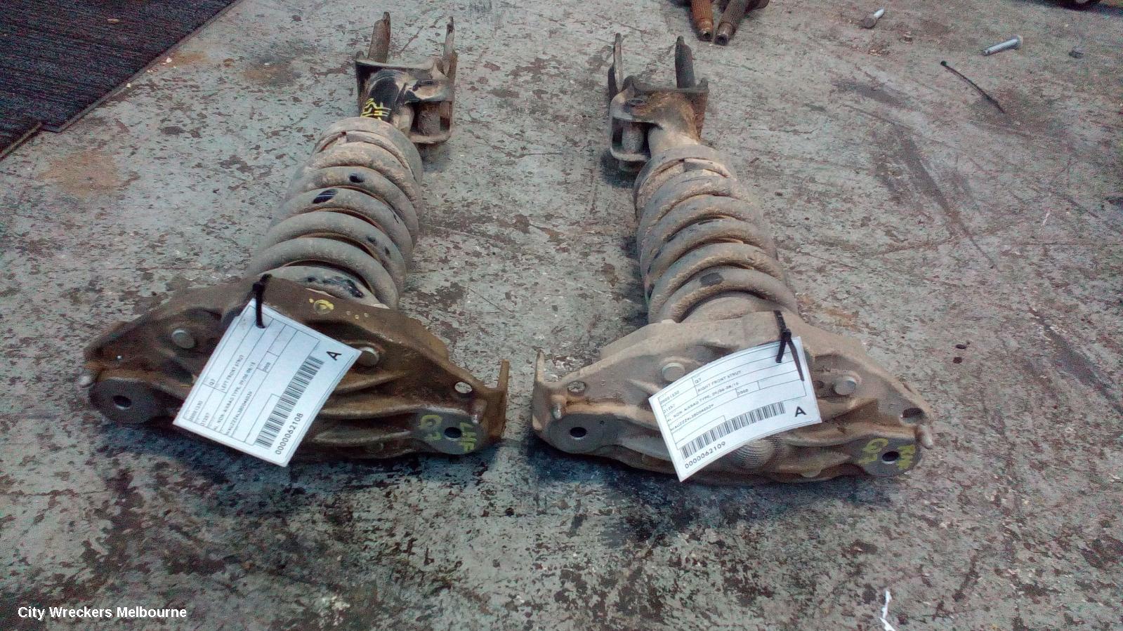 AUDI Q7 LEFT FRONT STRUT, 4L, NON-AIRBAG TYPE, 09/2006 - 08/2015 - Image 2