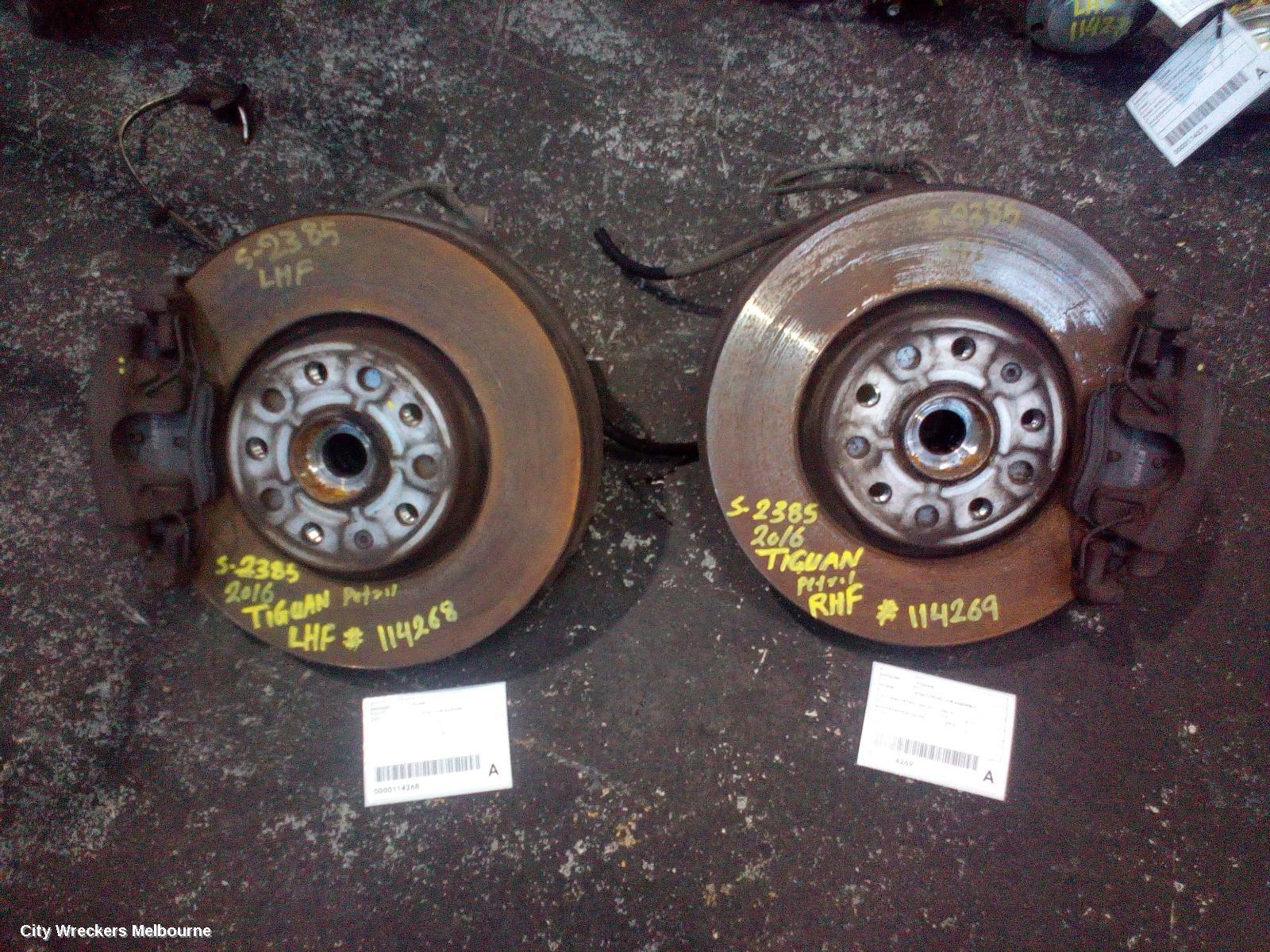 VOLKSWAGEN TIGUAN RIGHT FRONT HUB ASSEMBLY, 1.4, TURBO PETROL, 5N, 07/2011 - 08/2016 - Image 3