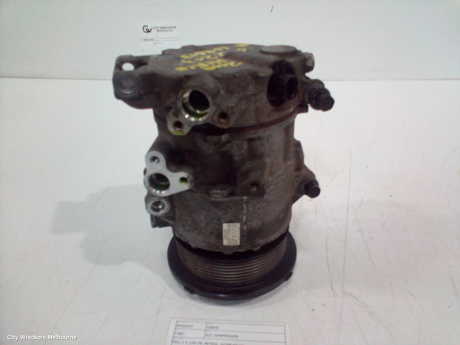 TOYOTA HIACE A/C COMPRESSOR, TRH, 2.7, 2TR-FE, PETROL, 03/2005 - 04/2019 - Image 2