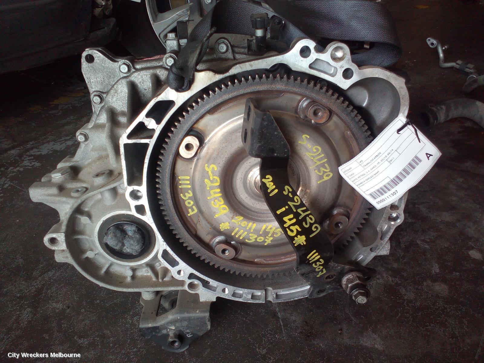 HYUNDAI I45 TRANS/GEARBOX, AUTO, PETROL, 2.4, G4KJ, YF, 02/2010 - 04/2014 - Image 2