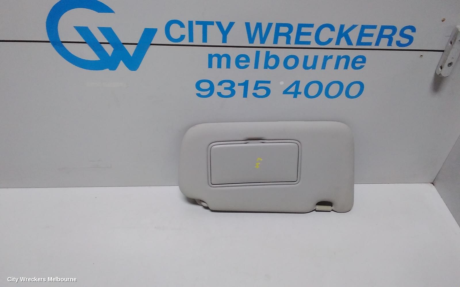 NISSAN PULSAR SUNVISOR, C12, LH SIDE, NON LAMP TYPE, HATCH, 05/2013 - 12/2016 - Image 1