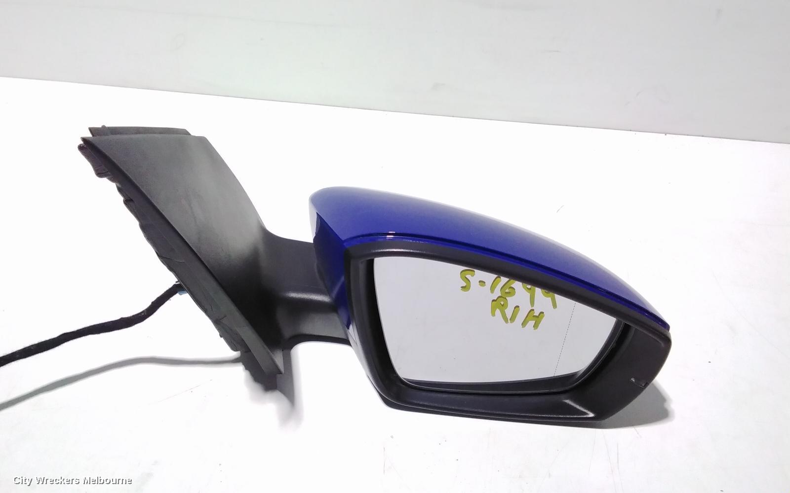 VOLKSWAGEN POLO RIGHT DOOR MIRROR, 6R, HEATED TYPE, 05/2010 - 05/2014 - Image 2