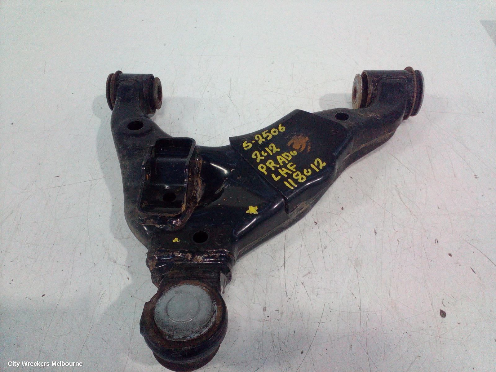 TOYOTA PRADO LEFT FRONT LOWER CONTROL ARM, 150 SERIES, NON KDSS TYPE, 08/2009 - 11/2023 - Image 1