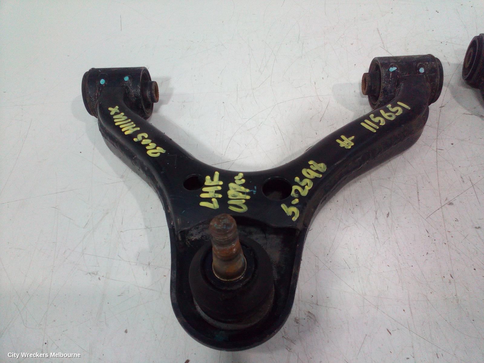 TOYOTA HILUX LEFT FRONT UPPER CONTROL ARM, 2WD LOW RIDE, 03/2005 ONWARDS - Image 1