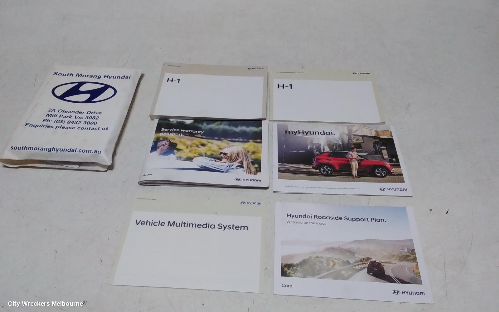 HYUNDAI ILOAD/IMAX OWNERS HANDBOOK, TQ, 11/2007 - 03/2021 - Image 1