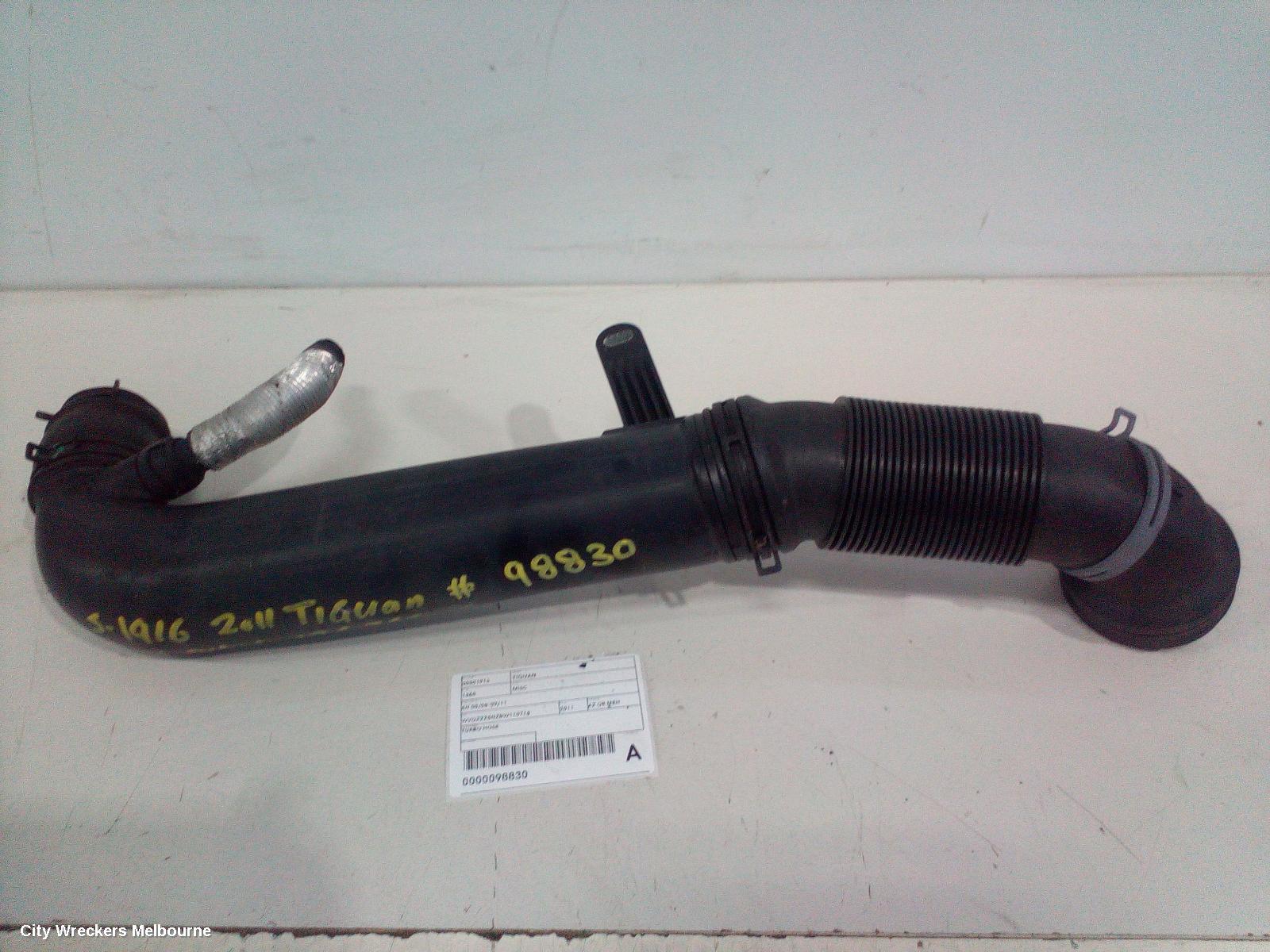 VOLKSWAGEN TIGUAN, 5N 05/2008 - 09/2011, TURBO HOSE: 98830 - Image 2