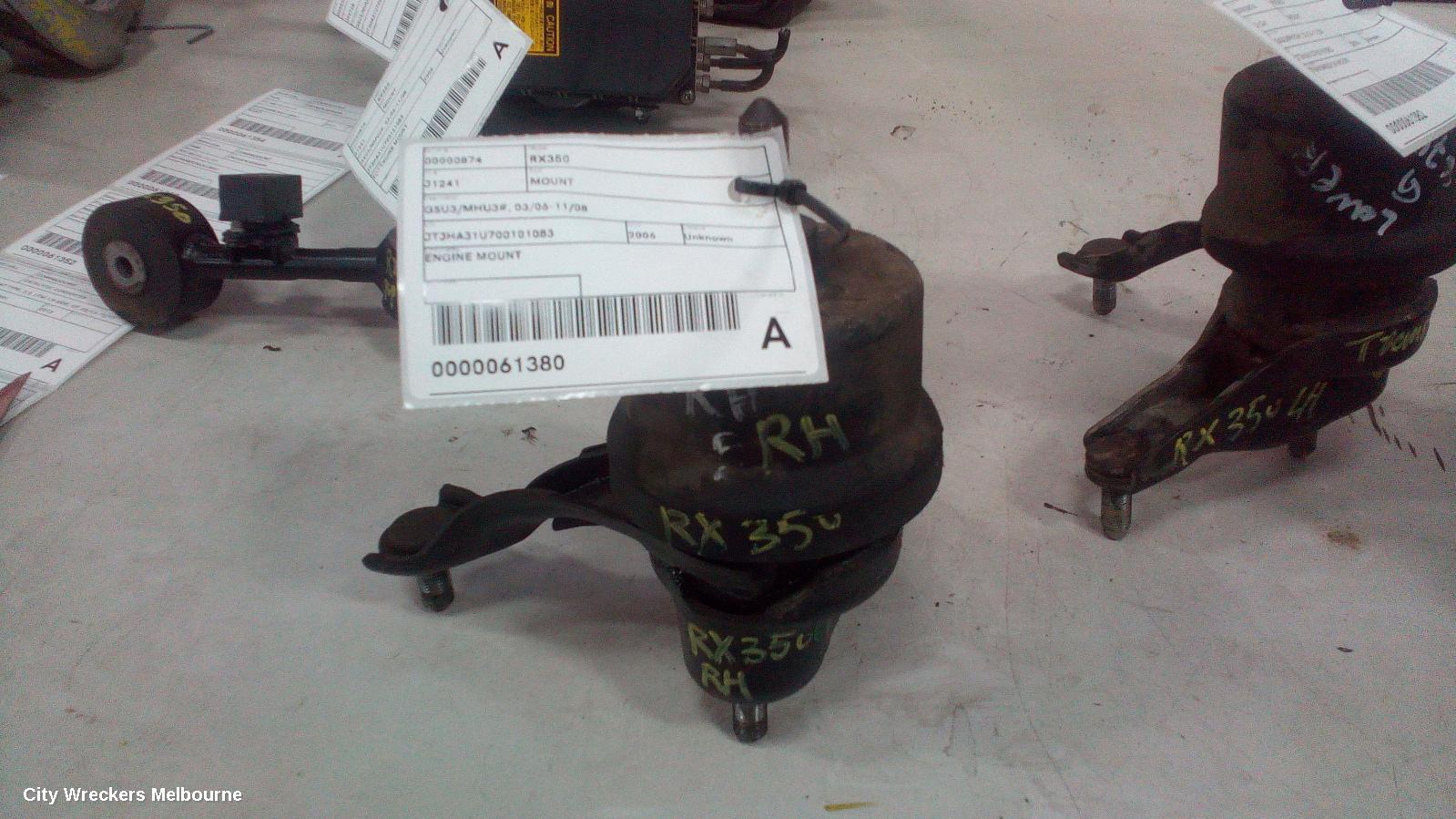 LEXUS RX SERIES MOUNT - Image 1