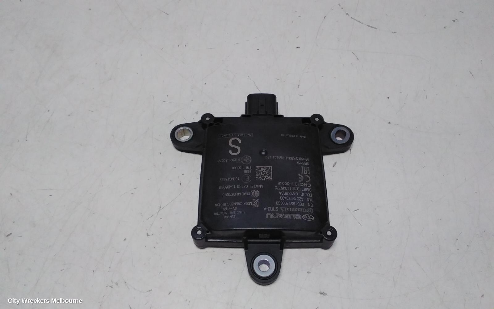 SUBARU XV, G5X, 03/2017 - 06/2023, LHR BLIND SPOT MODULE: 119824 - Image 1
