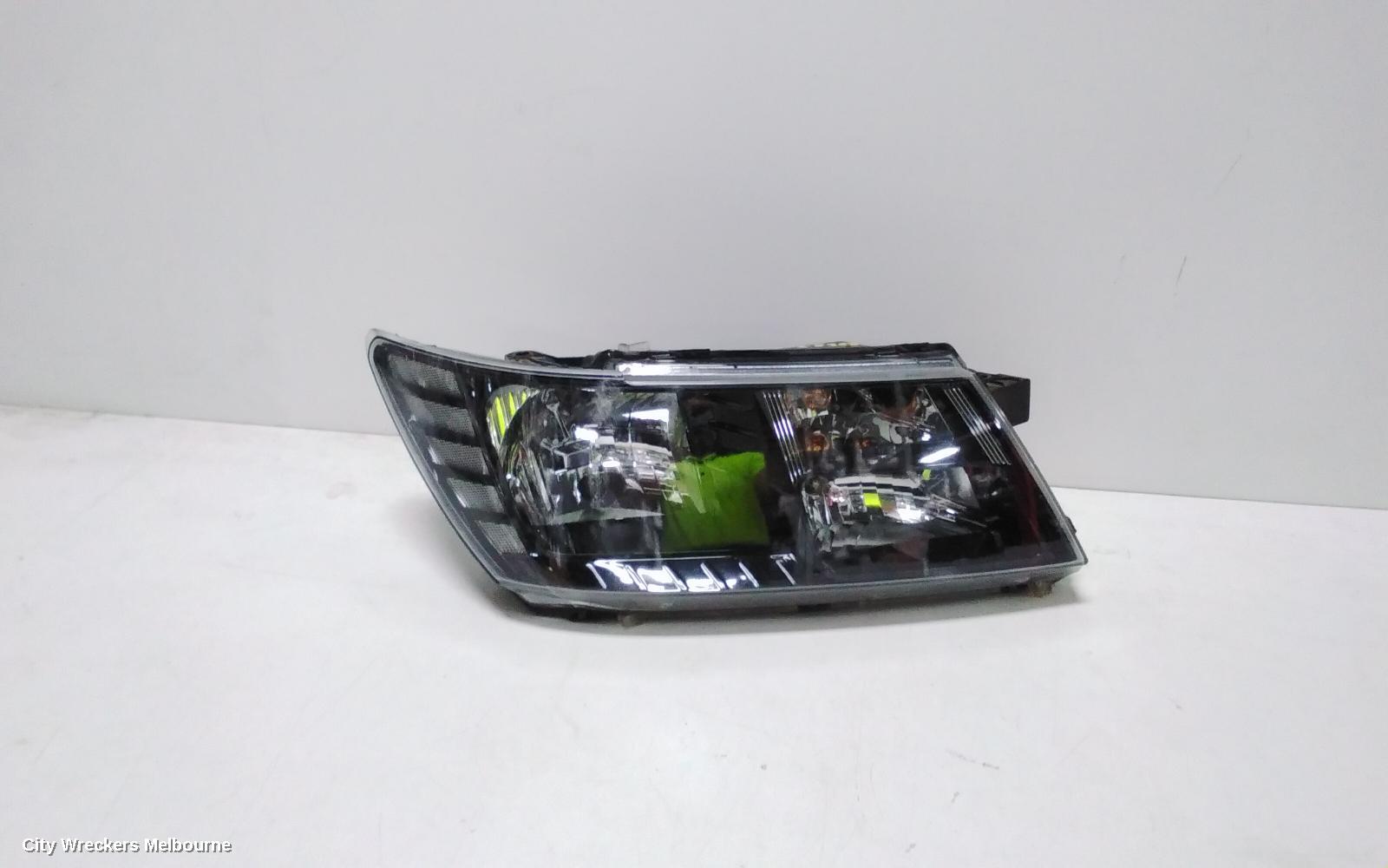 FIAT FREEMONT RIGHT HEADLAMP, JC, BLACK INSERT, 04/2013 - 01/2017 - Image 1