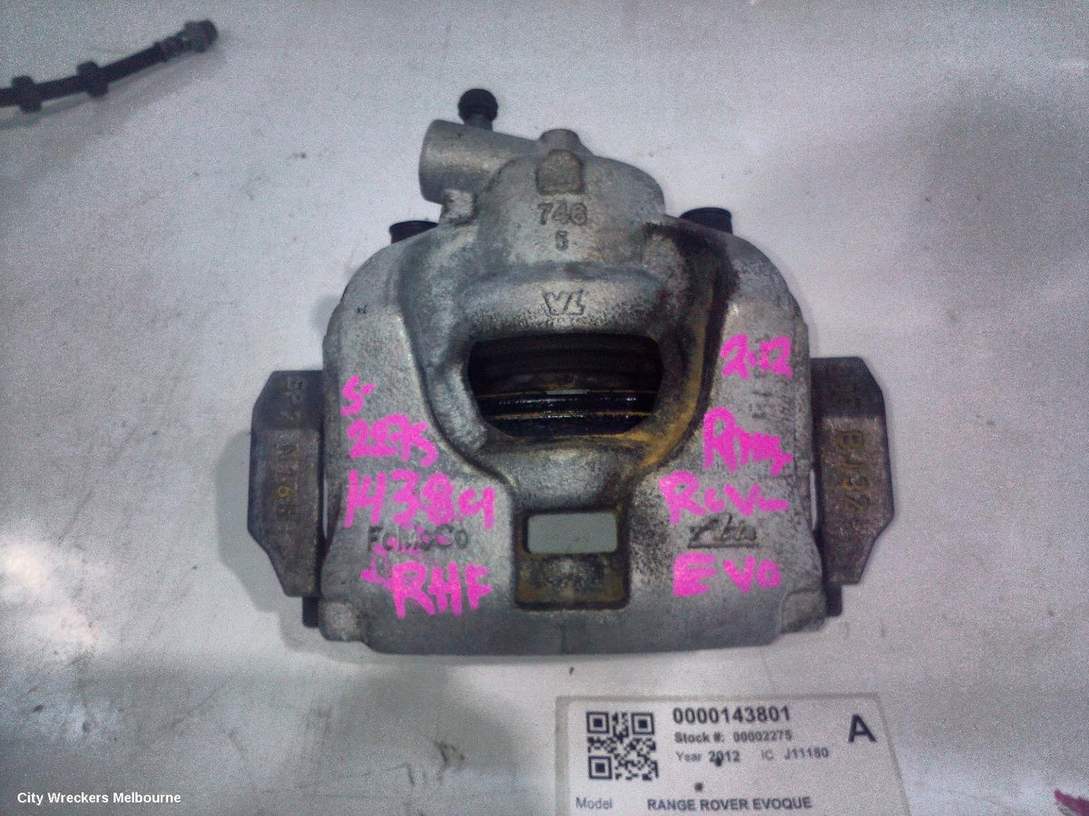 LAND ROVER RANGEROVER EVOQUE CALIPER, RH FRONT, L538, 325MM, 11/2011 - 01/2019 - Image 1