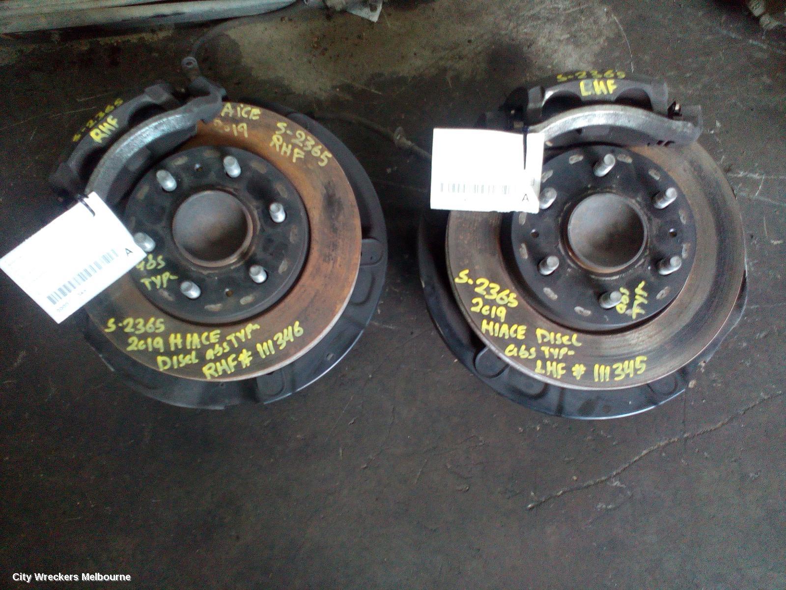TOYOTA HIACE RIGHT FRONT HUB ASSEMBLY, 300 SERIES, 02/2019 ONWARDS - Image 3