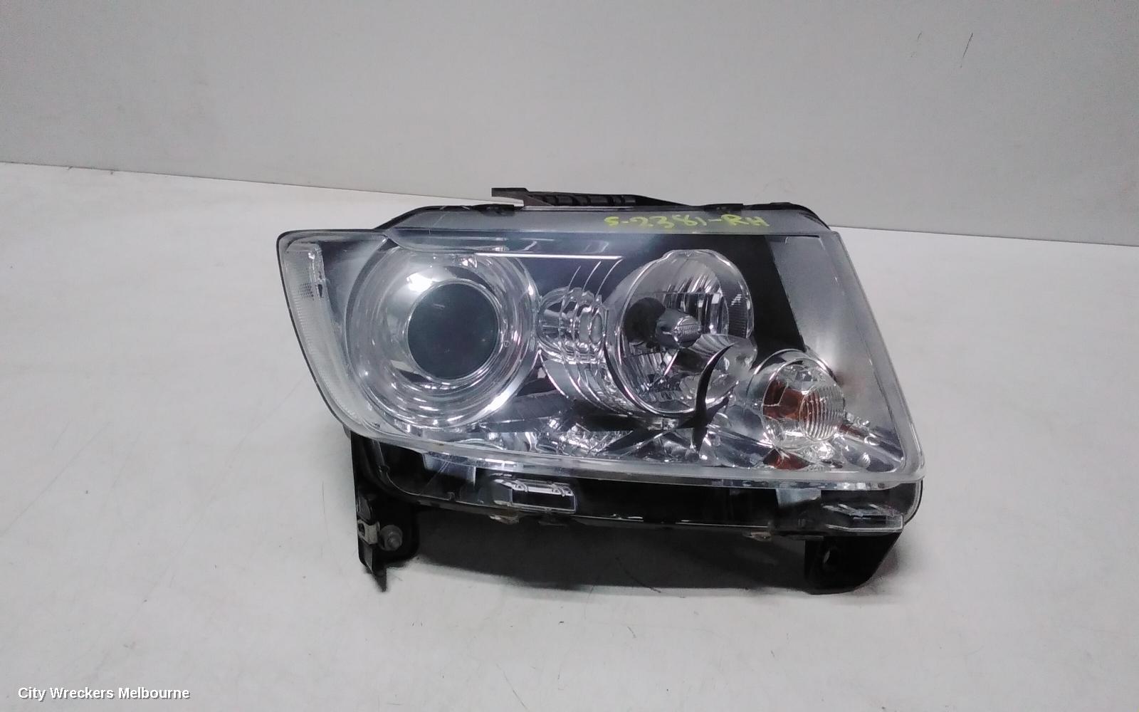 JEEP COMPASS RIGHT HEADLAMP, MK, QUAD REFLECTOR TYPE, 07/2011 - 06/2013 - Image 1