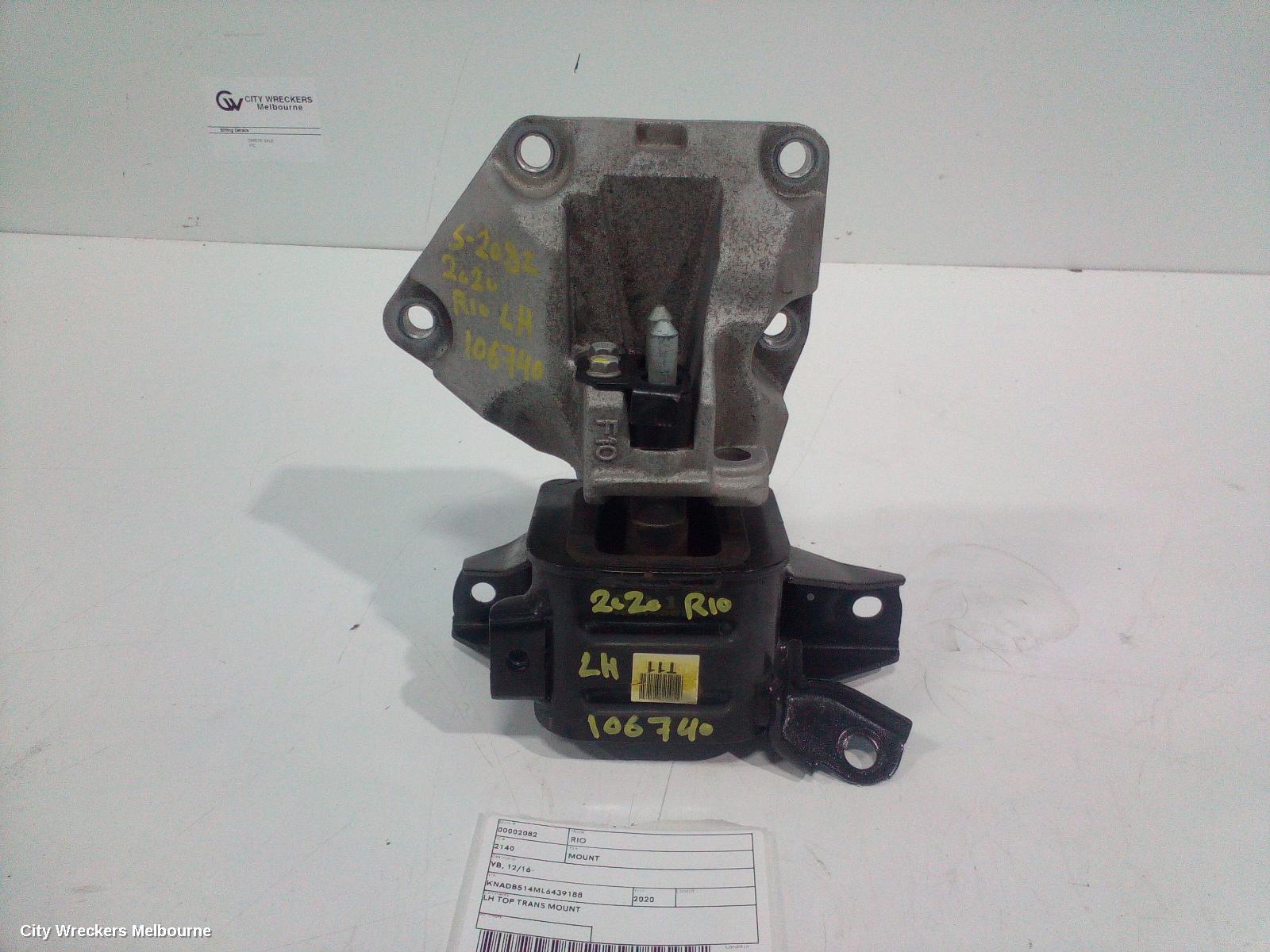 KIA RIO MOUNT, YB, 12/2016 - 06/2023 - Image 1