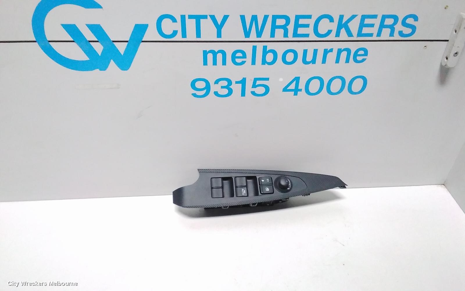 MAZDA 2 PWR DR WIND SWITCH, RH FRONT (MASTER SWITCH), NON AUTO FOLD TYPE, DJ/DL, 02/2017 ONWARDS - Image 1