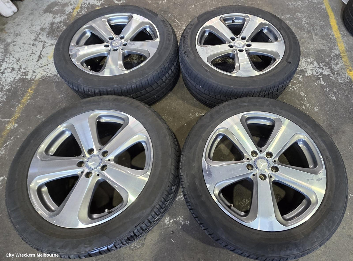 MERCEDES GLC CLASS WHEEL MAG, FACTORY, 19X8.0IN, 5 SPOKE, X253, 09/2015 - 08/2019 - Image 1