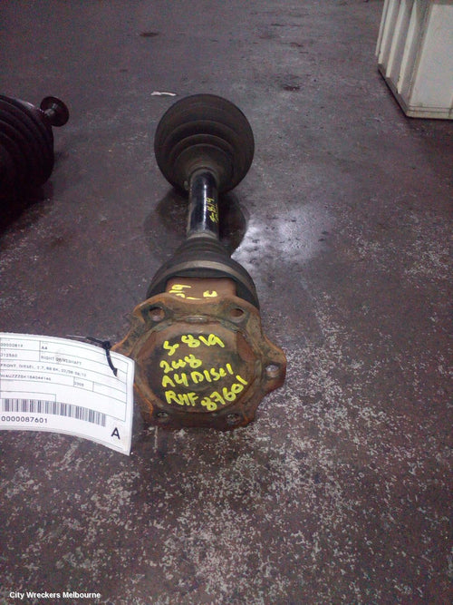AUDI A4 RIGHT DRIVESHAFT, FRONT, DIESEL, 2.7, B8 8K, 02/2008 - 06/2012 - Image 2